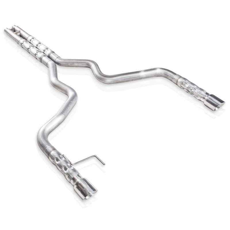Ford Mustang Performance Exhaust - Stainless Works - Catback H-Pipe Retro Chambered Mufflers - `15-`17 Ford Mustang Performance Exhaust - Stainless Works - Catback H-Pipe Retro Chambered Mufflers - `15-`17